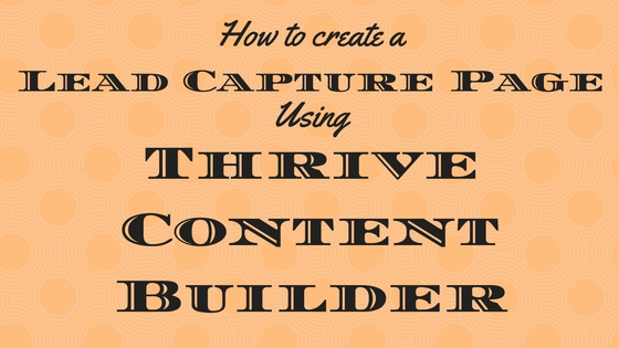 thrive content builder