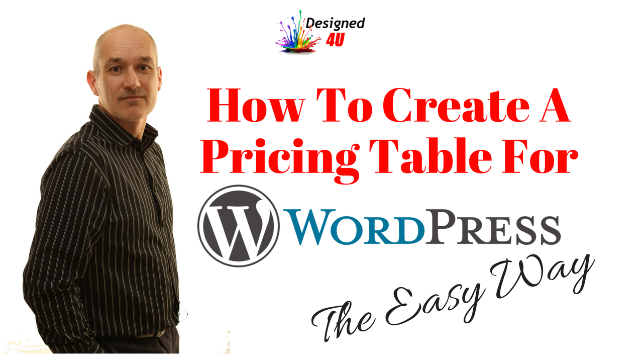 add pricing table in wordpress