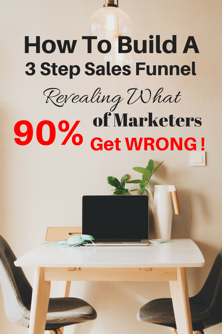 how to build a 3 step sales funnel