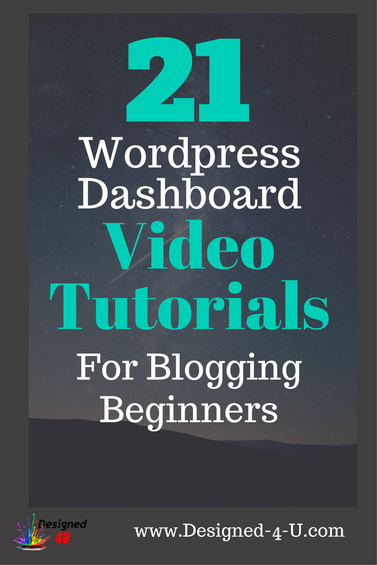 Wordpress For Beginners Tutorials