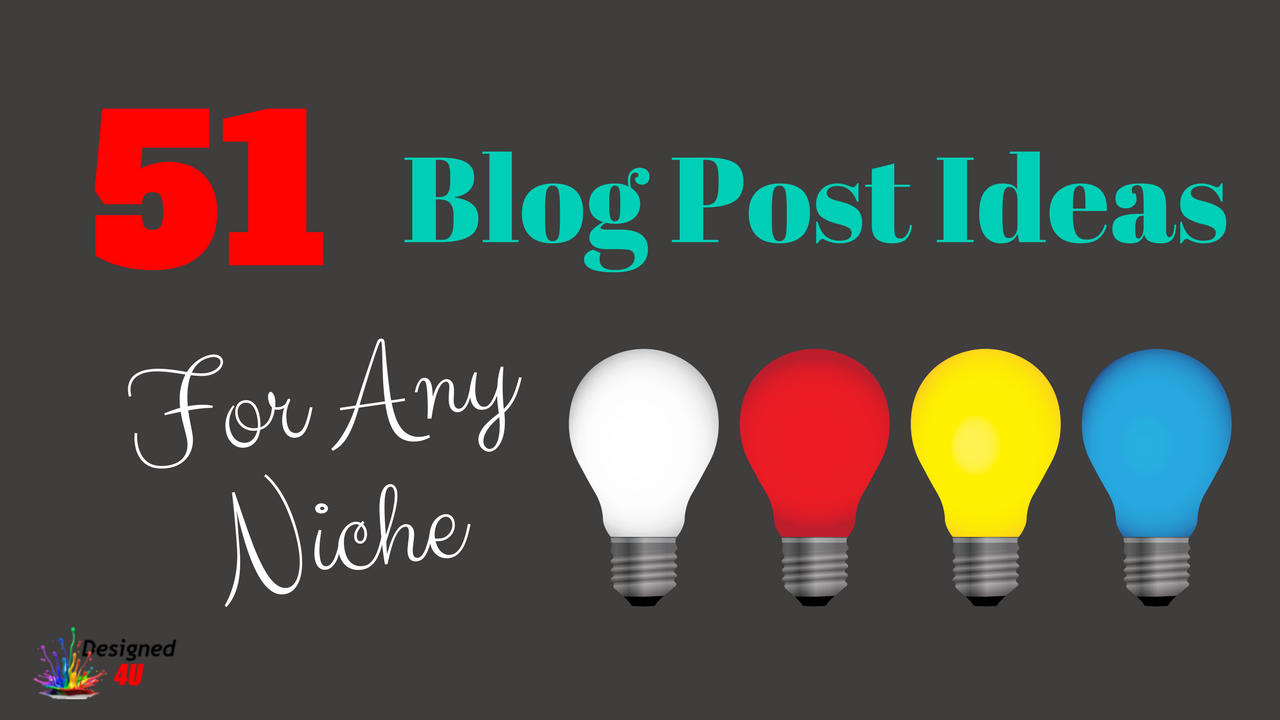 blog post ideas
